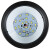 聚远 JUYUAN 1001筒灯LED明装筒灯LED贴片式免打孔防雾筒灯加厚铝材吸顶灯黑色暖光3.5寸7W3000K 3个起售1个