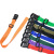 插扣式扎带货物打包带 捆绑带绳卡扣腰带定制 橙色 5cm宽*1米长