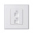 simon 电话网线（56白色） 插座39系列86型暗装墙壁电源面板工程款定制