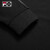 FILA FUSION 潮牌男子长袖T恤冬季新款印花圆领上衣时尚内搭黑色T11M042232F 黑色-BK 175/96A/L