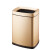 邦道尔  塑料盖 开口 酒店垃圾桶 长方形垃圾桶 SF40-F01（砂银钢）40L SF12-F01(砂银钢)12L