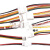 ZH1.5mm间距公母对插端子线 空中对接电子线 母头带线3P4P6P 5P 公母各一条 200毫米