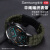 优伦诗适用三星Galaxy Watch6丨4 Classic表带Watch5丨5pro丨S4伞绳编织腕带 黑绿色 三星Watch5/6代40/44mm-20mm