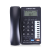 中诺W520来电显示坐式固定电话机办公室单机大铃声老年人座机 黑色听筒大声可调响铃器