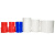杰安达PVC国标杯梳20 25锁母加长加厚暗盒螺接线管配件红蓝白色盒接锁扣 32白色中标 50个装