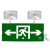 安德利消防LED楼层应急紧急疏散通道指示灯 双头指示灯-单面双向  单位：个
