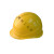 恒百思安全头盔HT-7B .7AABS工程塑料电力工程工地安全帽 黄色