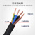 创优捷 橡套电缆 JHS-300/500V-4*4 黑色 100m