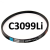 三力士三角带C2800-3734橡胶工业机械设备传动皮带135678984567 乳白色 C28 柠檬黄 C3099