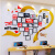 莎庭（SARTILL）公司员工照片墙贴团队风采展示荣誉墙企业文化背景墙纸办公室装 A款 -红色 中