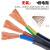 正泰电线国标阻燃RVV2/3/4芯电缆线1.5/2.5/4平方护套电源线 国标 3芯0.5 平方 100m