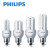 PHILIPS飞利浦U型节能灯E27白光3U 18W12支/盒 1盒