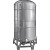 04不锈钢水箱卧式加厚水塔储水罐家用楼顶大容量蓄水桶油桶圆形 吨立式1.0板材