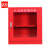 者也（ZYE）应急物资柜紧急器材救援器材存放柜防汛展示柜  红色 820*750*260mm