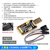 DZQJ USB转TTL USB转串口下载器线CH340G模块RS232升级/刷机板线 土豪金 CH340G-USB转TTL【常用款】