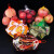 海斯迪克 水果网袋网兜 尼龙塑料小网眼袋 大号扣子 100个（红色、白色，下单请备注颜色）H-112
