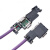 Profibus-DP总线电缆 6XV1830-0EH10 双绞2芯屏蔽通讯线RS485紫色 6XV1830-0EH10