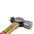 史丹利（STANLEY）安装锤榔头锤子 硬木柄圆头锤8oz STHT54189-8-23