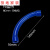 16PVC20电线管配件大弯头25管件90度月弯电线管弯头 大弯管16mm蓝色