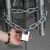 从豫 链条锁 卡扣柜门锁 固定搭扣锁 1.5米长6mm链条+[防勇锁] 一个价
