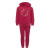 阿迪达斯（Adidas）三叶草儿童套装运动连帽卫衣套头衫束脚跑步卫裤紫红色 紫红色 3/4岁