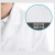 百步达 D116 短袖白大褂夏季 食品卫生工厂服实验室工作服防尘卫生服薄款涤棉半袖 XL