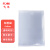 飞尔（FLYER）PVC背胶标签袋 竖款6X8cm 透明自粘塑料卡套物料卡软胶标识套 100个
