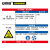 安赛瑞 国标职业病危害告知卡（高温）塑料板 安全告知牌 60×45cm 14599