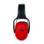 耐呗斯 29dB隔音降噪耳罩 可调节头戴式防噪音睡眠耳机 工业车间装修 NBS3205 红色 1副