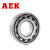 AEK/艾翌克 美国进口 3200A-2RS 角接触球轴承 钢保持器 橡胶密封【尺寸10*30*14】