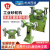 杭州牌台式砂轮机小型工业级立式除尘式沙轮机电动磨刀抛光机 M3340【2700W/1100W/380V】