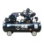 鸣固 空压机皮带机 380V工业型气泵皮带式空气压缩机高压喷漆泵 V-0.6/8(三相)4KW（整机四件套+F30钉枪）