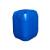 化工桶加厚25公斤20L方形桶30kg废液堆码10升带盖塑料水桶 20升蓝色加厚款（1.2KG）