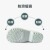 共泰 EVA防滑手术鞋 手术室拖鞋实验室洞洞鞋 防滑包头 白色39/40