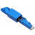 沃数 光纤衰减器 E2000（UPC）5dB 单芯 工程电信级光衰耗器法兰式转接耦合对接头 蓝色塑料款 1个