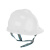 汇特益HT-2021 新国标安全帽 标准V型防砸头盔 电力工程施工帽【40个/箱】 白色【按键式】 均码