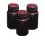 KENTA/克恩达 HDPE材质棕色广口圆形瓶125mL 72只/箱，1箱