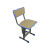 小米之家中小学生凳子结实加厚家用板凳学校可升降靠背椅 木纹蓝边 凳子