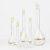 华鸥 1621A  容量瓶A级 加厚透明量瓶 实验室玻璃器具 白色容量瓶A级 500ml