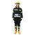 名典消防 02款消防服套装 上衣+裤子 抢险救援 阻燃隔热 舒适透气 加厚款 170 L码（可定制）