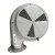 豹穆（BaoMu）注塑干燥桶鼓风机50KG 塑料烘料桶干燥机风机220V强力烤料 1.5寸法兰100mm电压220V