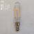 E14小螺口爱迪生灯丝LED长条短长笛试管水晶蜡烛尖泡拉尾节能灯泡 T95-2瓦E14小螺口 其它 暖黄