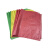 黄色细丝编织袋绿色蛇皮袋子快递打包袋肥料袋子红色口袋麻袋 50*82（100条） 红色