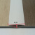 美克杰pcv木地板收边条t型条门槛条收口免胶自粘木纹收边条门压条 纯白色 不带胶 0.9米