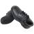 上柯 B3636 黑色牛皮安全鞋 无尘洁净电子实验室工作鞋 防砸防静电35码（225mm） 黑色 35码
