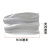 比鹤迖 BHD-7841 PVC防水防油耐酸碱加厚劳保套袖 白色35x20cm 1双