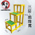 玻璃钢电力凳移动电工安全双高压梯绝缘可高低踏步平台电力三层凳 单层30*50*40