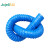 久洁Jojell工业吸尘管蓝色PVC橡胶伸缩管波纹软管除尘通风管排水管直径300 mm