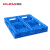 库达1210G网格田字塑料托盘卡板工业车间货物地堆塑胶栈板 蓝色 全新料 1.2x1.0米