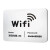 京采无忧 款式5（发账号密码）wifi提示牌 13X18cm墙贴指示牌无线网覆盖密码标识牌